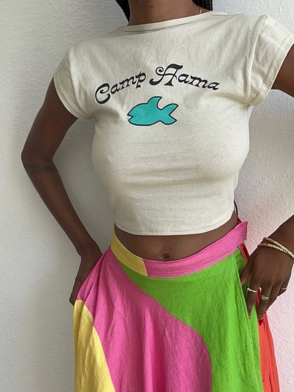 House of Aama baby tee